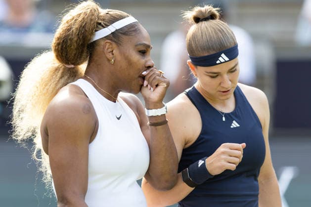 VANDA Pharmaceuticals Berlin Tennis Open 2026 Serena Williams, Karolina Muchova during VANDA Pharmaceuticals Berlin Tennis Open 2026, WTA, Tennis Damen 500, in Berlin, Germany, on June 16, 2026 Berlin Germany  Copyright: xFotoxOlimpikx originalFilename:jastrzebowski-vandapha260616_npu9P.jpg
