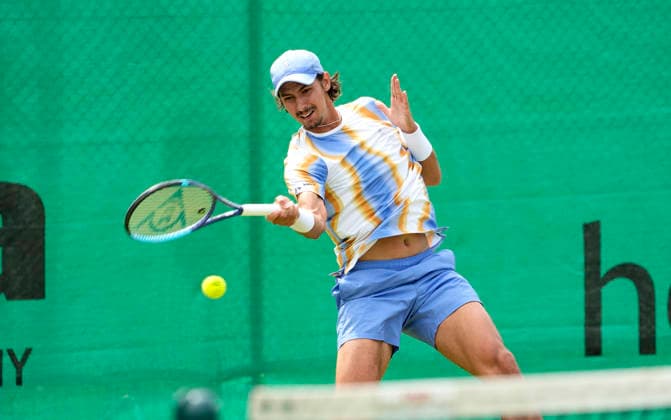 photo : Alexei POPYRIN (AUS) Tennis-Turnier Terra Wortmann Cup - erste Runde - im Gerry Weber Sportpark in Halle Westfalen am Di. 16.06.2026