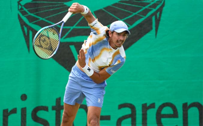 photo : Alexei POPYRIN (AUS) Tennis-Turnier Terra Wortmann Cup - erste Runde - im Gerry Weber Sportpark in Halle Westfalen am Di. 16.06.2026