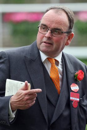 16.06.2026, Ascot, Windsor, GBR - Portrait of trainer Alan King. Ascot racecourse. (Trainer, King, Portrait, Portraet) 260616D594ROYAL_ASCOT.JPG