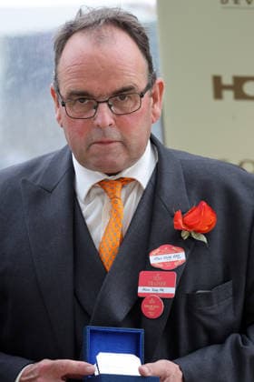 16.06.2026, Ascot, Windsor, GBR - Portrait of trainer Alan King. Ascot racecourse. (Trainer, King, Portrait, Portraet) 260616D595ROYAL_ASCOT.JPG