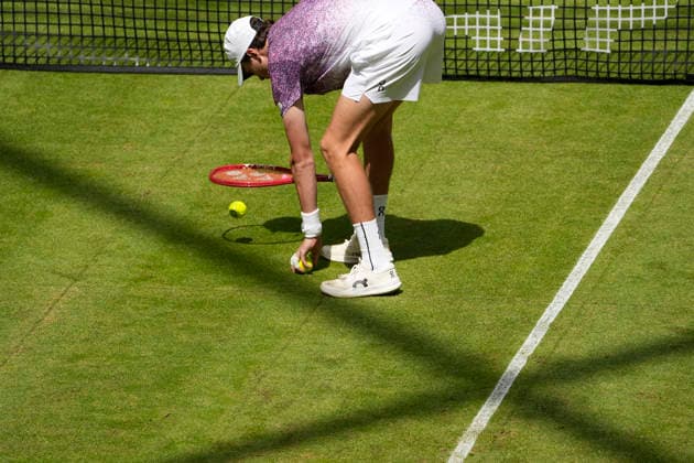 photo : Joao Fonseca (BRA) Tennis-Turnier Terra Wortmann Cup - erste Runde - im Gerry Weber Sportpark in Halle Westfalen am Di. 16.06.2026