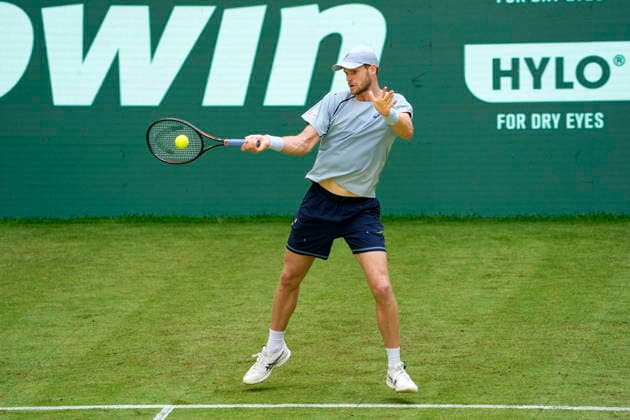 photo : Yannick HANFMANN (GER) Tennis-Turnier Terra Wortmann Cup - erste Runde - im Gerry Weber Sportpark in Halle Westfalen am Di. 16.06.2026
