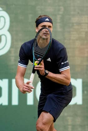 photo : Alexander ZVEREV (GER) Tennis-Turnier Terra Wortmann Cup - erste Runde - im Gerry Weber Sportpark in Halle Westfalen am Di. 16.06.2026