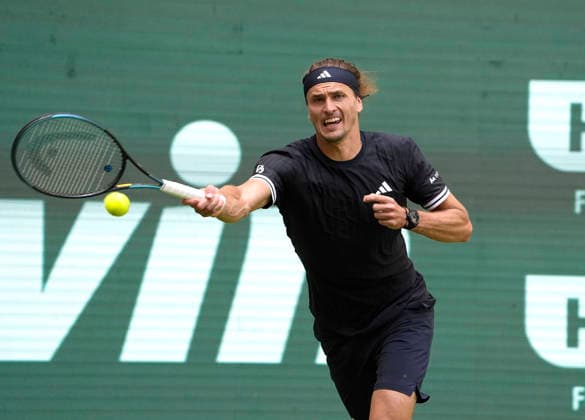 photo : Alexander ZVEREV (GER) Tennis-Turnier Terra Wortmann Cup - erste Runde - im Gerry Weber Sportpark in Halle Westfalen am Di. 16.06.2026