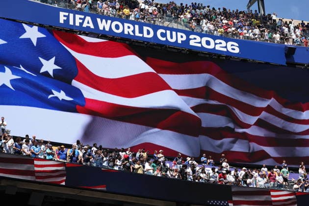 FIFA World Cup, WM, Weltmeisterschaft, Fussball 2026 - Group I - France vs Senegal The US national anthem is played before the FIFA World Cup 2026 group stage match France against Senegal, in New Jersey, USA, 16 June 2026. NEW JERSEY United States  Copyright: xSARAHxYENESELx