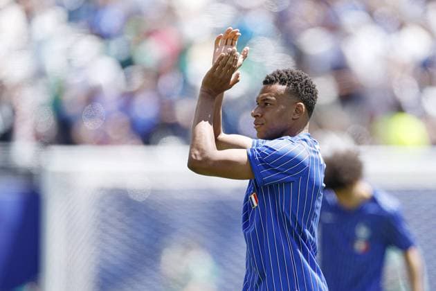 NEW JERSEY - Kylian Mbappe of France during the FIFA 2026 World Cup Group I match between France and Senegal at the New Jersey Stadium on June 16, 2026, in New Jersey, United States. MAURICE VAN STEEN ANP FIFA World Cup, WM, Weltmeisterschaft, Fussball 2026 2026 xVIxANPxSportx xMauricexvanxSteenxIVx 561183544 originalFilename: 561183544.jpg