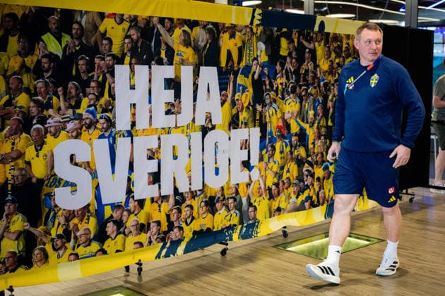 260616 Kim Källström, Head of National teams of the Swedish Football Federation at a press event during day 6 of the FIFA World Cup, WM, Weltmeisterschaft, Fussball 2026 on June 16, 2026 in Dallas. Photo: Petter Arvidson BILDBYRAN kod PA PA1237 fotboll football soccer fotball vm fotbolls-vm fotball-vm fotbolls-vm 2026 fifa world cup 2026 pressträff event meeting sverige sweden sverige a day 6 bbeng
