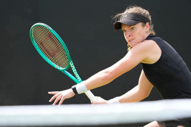 Lexus Nottingham Open - Day Two Caty McNally of the United States in action during her Round of 32 singles match at the 2026 Lexus Nottingham Open Women s tennis tournament at the Nottingham Tennis Centre in Nottingham, England, on June 16, 2026. Nottingham Great Britain United Kingdom  Copyright: xOwenxHammondx originalFilename:hammond-notitle260616_npEhl.jpg