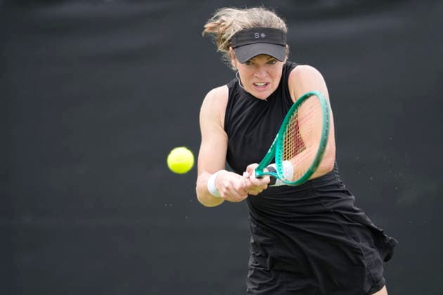 Lexus Nottingham Open - Day Two Caty McNally of the United States in action during her Round of 32 singles match at the 2026 Lexus Nottingham Open Women s tennis tournament at the Nottingham Tennis Centre in Nottingham, England, on June 16, 2026. Nottingham Great Britain United Kingdom  Copyright: xOwenxHammondx originalFilename:hammond-notitle260616_npZj7.jpg