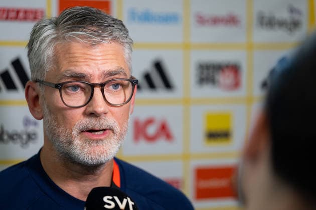 260616 Niclas CarlnÃ n, general secretary of the Swedish Football Federation at a press event during day 6 of the FIFA World Cup, WM, Weltmeisterschaft, Fussball 2026 on June 16, 2026 in Dallas. Photo: Petter Arvidson BILDBYRAN kod PA PA1237 fotboll football soccer fotball vm fotbolls-vm fotball-vm fotbolls-vm 2026 fifa world cup 2026 pressträff event meeting sverige sweden sverige a day 6 bbeng