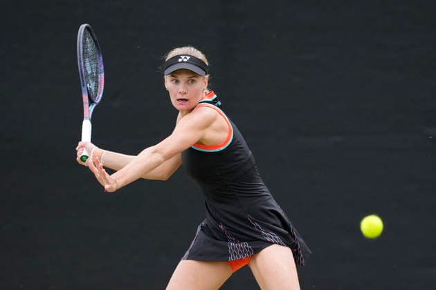 Lexus Nottingham Open - Day Two Dayana Yastremska of Ukraine competes in her Round of 32 singles match at the 2026 Lexus Nottingham Open Women s tennis tournament at the Nottingham Tennis Centre in Nottingham, England, on June 16, 2026. Nottingham Great Britain United Kingdom  Copyright: xOwenxHammondx originalFilename:hammond-notitle260616_np5gu.jpg
