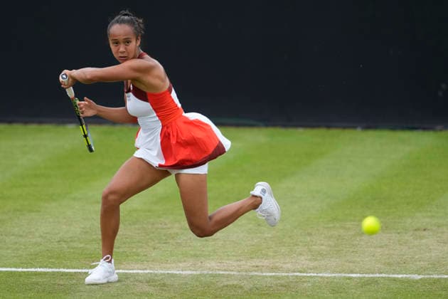 Lexus Nottingham Open - Day Two Leylah Fernandez of Canada competes during her Round of 32 singles match at the 2026 Lexus Nottingham Open Women s tennis tournament at the Nottingham Tennis Centre in Nottingham, England, on June 16, 2026. Nottingham Great Britain United Kingdom  Copyright: xOwenxHammondx originalFilename:hammond-notitle260616_npO9z.jpg