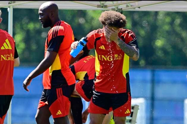 Belgian national football team - FIFA World Cup, WM, Weltmeisterschaft, Fussball 2026 - media activities 16 06 2026 RENTON, UNITED STATES OF AMERICA - JUNE 16 : Witsel Axel midfielder of Belgium pictured during a friendly match between Belgium and the Seattle Sounders FC at the training facilities of the Belgian national football team during the FIFA World Cup 2026 on June 16, 2026 in Renton, United States of America, 16 06 2026 Renton United States of America  Copyright: xJanxDexMeuleneirx