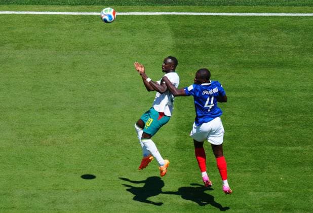 Sadio ManÃ of Senegal and Dayot Upamecano of France France v Senegal, 2026 FIFA World Cup, WM, Weltmeisterschaft, Fussball Group I, Football, New York New Jersey Stadium, East Rutherford, New Jersey, USA - 16 Jun 2026East Rutherford New York New Jersey Stadium New Jersey (NJ) United States of America EDITORIAL USE ONLY No use with unauthorised audio, video, data, fixture lists, club league logos or live services. Online in-match use limited to 120 images, no video emulation. No use in betting, games or single club league player publications.  Copyright: xJavierxGarcia Shutterstockx 16928918ae