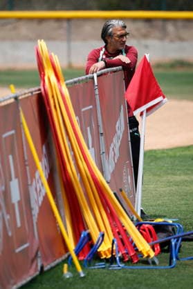 FIFA World Cup, WM, Weltmeisterschaft, Fussball 2026 - Switzerland training session Switzerland s head coach Murat Yakin leads a training session of the Swiss national soccer team at the SDJA in San Diego, California, 16 June 2026. San Diego United States  Copyright: xPETERxKLAUNZERx