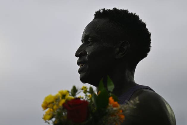 Peter Bol of Australia wins Ostrava 1000m in 2:15.13 in a race that saw FOUR new national records! during the Golden Spike Ostrava 2026 - World Athletics Continental Tour Gold, in Ostrava, Czech Republic, on June 16, 2026. (CTKxPhoto JaroslavxOzana) CTKPhotoP2026061609347  CTKPhotoP2026061609347