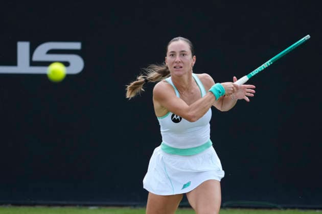 Lexus Nottingham Open - Day Two Mccartney Kessler of the United States competes in a Round of 32 singles match at the 2026 Lexus Nottingham Open Women s tennis tournament at the Nottingham Tennis Centre in Nottingham, England, on June 16, 2026. Nottingham Great Britain United Kingdom  Copyright: xOwenxHammondx originalFilename:hammond-notitle260616_np1t4.jpg