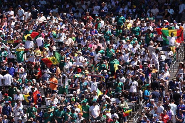 FIFA World Cup, WM, Weltmeisterschaft, Fussball 2026 - Group I - France vs Senegal Supporters of Senegal during the FIFA World Cup 2026 group stage match France against Senegal, in New Jersey, USA, 16 June 2026. NEW JERSEY United States  Copyright: xSARAHxYENESELx