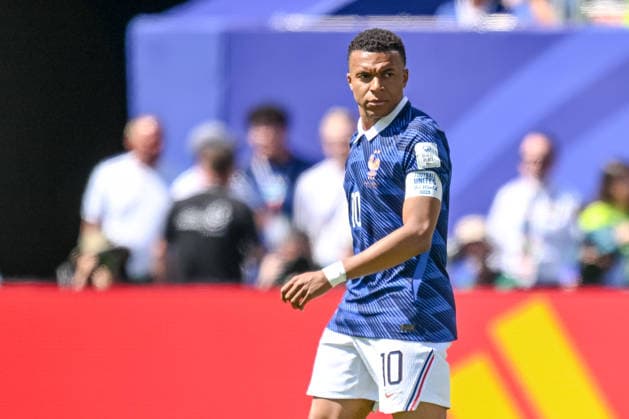Kylian Mbappe (France) Looks on during the FIFA World Cup, WM, Weltmeisterschaft, Fussball 2026 Group I match between France and Senegal at New York New Jersey Stadium on June 16, 2026 in East Rutherford, United States. (Photo by Harry Langer DeFodi Images) -