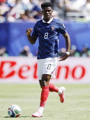 NEW JERSEY - Aurelien Tchouameni of France during the FIFA 2026 World Cup Group I match between France and Senegal at the New Jersey Stadium on June 16, 2026, in New Jersey, United States. MAURICE VAN STEEN ANP FIFA World Cup, WM, Weltmeisterschaft, Fussball 2026 2026 xVIxANPxSportx xMauricexvanxSteenxIVx 561188843 originalFilename: 561188843.jpg