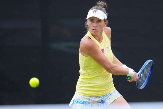 Lexus Nottingham Open - Day Two Alicja Rosolska of Poland competes during the round of 16 doubles match at the 2026 Lexus Nottingham Open Women s tennis tournament at the Nottingham Tennis Centre in Nottingham, England, on June 16, 2026. Nottingham Great Britain United Kingdom  Copyright: xOwenxHammondx originalFilename:hammond-notitle260616_np4Qe.jpg