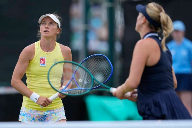 Lexus Nottingham Open - Day Two Alicja Rosolska of Poland competes during the round of 16 doubles match at the 2026 Lexus Nottingham Open Women s tennis tournament at the Nottingham Tennis Centre in Nottingham, England, on June 16, 2026. Nottingham Great Britain United Kingdom  Copyright: xOwenxHammondx originalFilename:hammond-notitle260616_npOVT.jpg