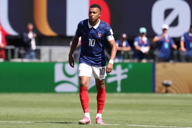 FIFA World Cup, WM, Weltmeisterschaft, Fussball 2026 - Group I - France vs Senegal Kylian Mbappe of France looks on during the FIFA World Cup 2026 group stage match France against Senegal, in New Jersey, USA, 16 June 2026. NEW JERSEY United States  Copyright: xSARAHxYENESELx