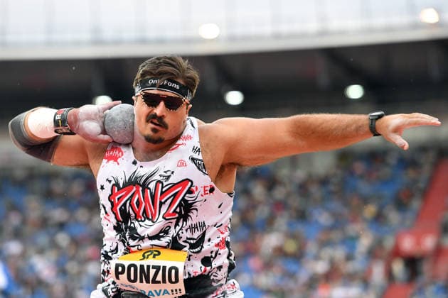 June 16, 2026, Ostrava, Czech Republic: NICK PONZIO of Italy competes Shot Put 7,26kg Men at the World Athletics Continental Tour Golden Spike event in Ostrava in the Czech Republic. Ostrava Czech Republic - ZUMAr156 20260616_aap_r156_020 Copyright: xSlavekxRutax