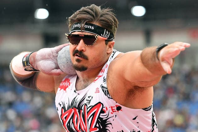 June 16, 2026, Ostrava, Czech Republic: NICK PONZIO of Italy competes Shot Put 7,26kg Men at the World Athletics Continental Tour Golden Spike event in Ostrava in the Czech Republic. Ostrava Czech Republic - ZUMAr156 20260616_aap_r156_021 Copyright: xSlavekxRutax