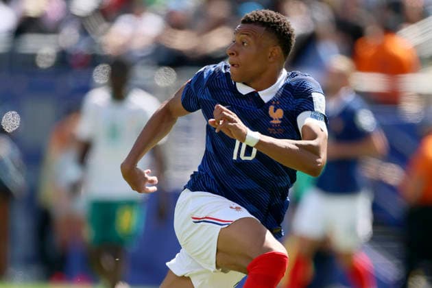 France v Senegal: Group I - FIFA World Cup, WM, Weltmeisterschaft, Fussball 2026 Kylian Mbappe of France running during the FIFA World Cup 2026 Group I match between France and Senegal at New York New Jersey Stadium on June 16, 2026 in East Rutherford, United States. East Rutherford New York New Jersey Stadium NJ United States Copyright: xAllstarxPicturexLibraryxLtdx