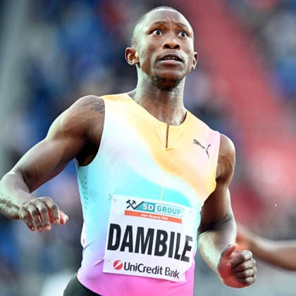 June 16, 2026, Ostrava, Czech Republic: DAMBILE Sinesipho of South Africa (R) competes 150 Metres Men at the World Athletics Continental Tour Golden Spike event in Ostrava in the Czech Republic. Ostrava Czech Republic - ZUMAr156 20260616_aap_r156_028 Copyright: xSlavekxRutax