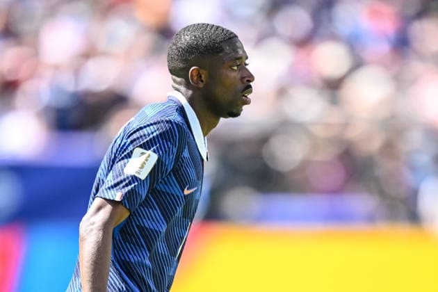 Ousmane Dembele (France) Looks on during the FIFA World Cup, WM, Weltmeisterschaft, Fussball 2026 Group I match between France and Senegal at New York New Jersey Stadium on June 16, 2026 in East Rutherford, United States. (Photo by Harry Langer DeFodi Images) -