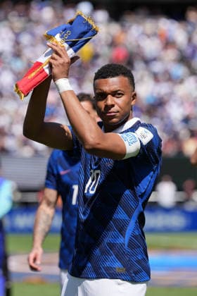 IPA85758742 - Kylian Mbappé of France during the France vs. Senegal FIFA World Cup, WM, Weltmeisterschaft, Fussball match in New York, USA, on June 16, 2026  Copyright: xEmmanuelexMastrodonato IPAxSportx xx 85758742