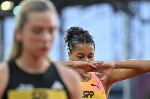 Audrey Werro of Switzerland prior to the 800m during the Golden Spike Ostrava 2026 - World Athletics Continental Tour Gold, in Ostrava, Czech Republic, on June 16, 2026. (CTKxPhoto JaroslavxOzana) CTKPhotoP2026061609560  CTKPhotoP2026061609560
