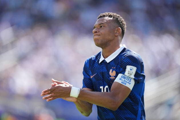 FOOTBALL - WORLD CUP 2026 - FRANCE v SENEGAL Kylian Mbappe of France during the FIFA World Cup, WM, Weltmeisterschaft, Fussball 2026, Group I football match between France and Senegal on 16 June 2026 at MetLife Stadium in East Rutherford, New York, United States New York United States