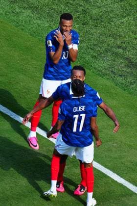 Kylian MbappÃ of France celebrates after scoring France v Senegal, 2026 FIFA World Cup, WM, Weltmeisterschaft, Fussball Group I, Football, New York New Jersey Stadium, East Rutherford, New Jersey, USA - 16 Jun 2026East Rutherford New York New Jersey Stadium New Jersey (NJ) United States of America EDITORIAL USE ONLY No use with unauthorised audio, video, data, fixture lists, club league logos or live services. Online in-match use limited to 120 images, no video emulation. No use in betting, games or single club league player publications.  Copyright: xJavierxGarcia Shutterstockx 16928918bv