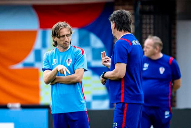 DALLAS - Luka Modric of Croatia during the 2026 World Cup, Croatia training at Washburne Soccer and Track Stadium on June 16, 2026 in Dallas, United States. (Photo by Stefan Koops EYE4IMAGES DeFodi Images) -