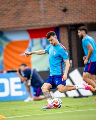 DALLAS - Ivan Perisic of Croatia during the 2026 World Cup, Croatia training at Washburne Soccer and Track Stadium on June 16, 2026 in Dallas, United States. (Photo by Stefan Koops EYE4IMAGES DeFodi Images) -