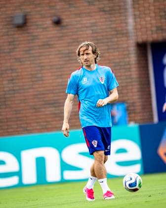 DALLAS - Luka Modric of Croatia during the 2026 World Cup, Croatia training at Washburne Soccer and Track Stadium on June 16, 2026 in Dallas, United States. (Photo by Stefan Koops EYE4IMAGES DeFodi Images) -