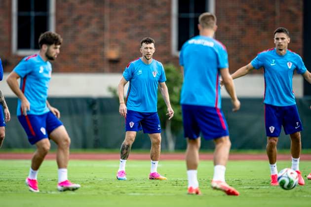 DALLAS - (m) Ivan Perisic of Croatia during the 2026 World Cup, training of Croatia at Washburne Soccer and Track Stadium on June 16, 2026 in Dallas, United States. (Photo by Stefan Koops EYE4IMAGES DeFodi Images) -