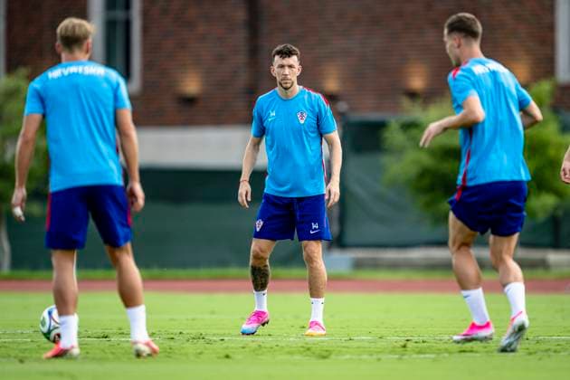 DALLAS - Ivan Perisic of Croatia during the 2026 World Cup, Croatia training at Washburne Soccer and Track Stadium on June 16, 2026 in Dallas, United States. (Photo by Stefan Koops EYE4IMAGES DeFodi Images) -
