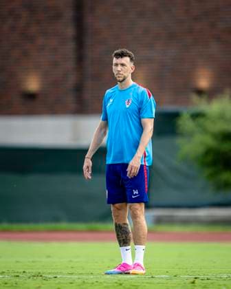DALLAS - Ivan Perisic of Croatia during the 2026 World Cup, Croatia training at Washburne Soccer and Track Stadium on June 16, 2026 in Dallas, United States. (Photo by Stefan Koops EYE4IMAGES DeFodi Images) -