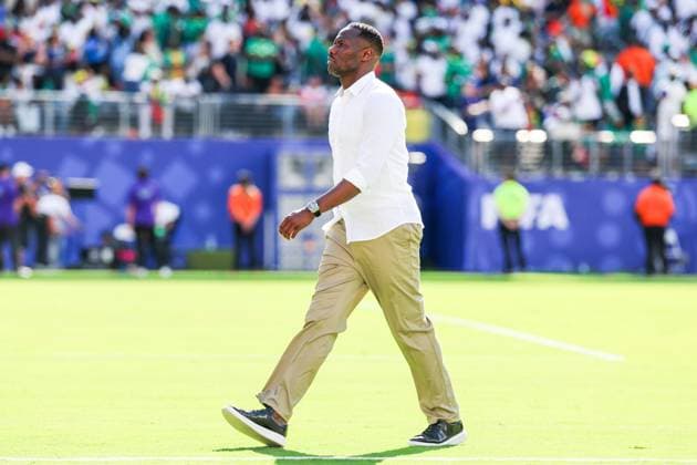 RECORD DATE NOT STATED FIFA World Cup, WM, Weltmeisterschaft, Fussball 2026 - Group I - France v Senegal Pepe Thiaw Coach of Senegal after the match between France and Senegal in the first round of Group I of the 2026 FIFA World Cup group stage at New York New Jersey Stadium, in East Rutherford, United States, on Tuesday, June 16, 2026.(Foto: William Volcov Brazil Photo Press IMAGO) Sports East Rutherford NJ United States of America Copyright: xWILLIAMxVOLCOVx