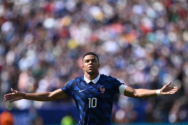 Mg New York (Stati Uniti) 16 06 2026 - Mondiali di Calcio 2026 Francia-Senegal foto Matteo Gribaudi Image nella foto: esultanza gol Kylian Mbappe 