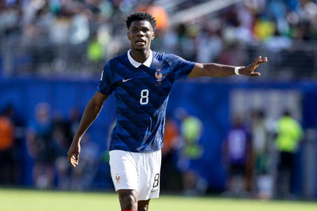 FOOTBALL : France vs Senegal - Coupe du monde FIFA 2026 - MetLife Stadium New Jersey- 16 06 2026 - Aurelien Tchouameni 8 (France)  Copyright: xx