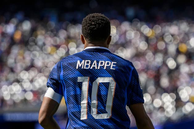 France v Senegal - FIFA World Cup, WM, Weltmeisterschaft, Fussball 2026 Kylian Mbappe of France looks on during the FIFA World Cup 2026 Group I football match between France and Senegal. East Rutherford United States Copyright: xNicolòxCampox