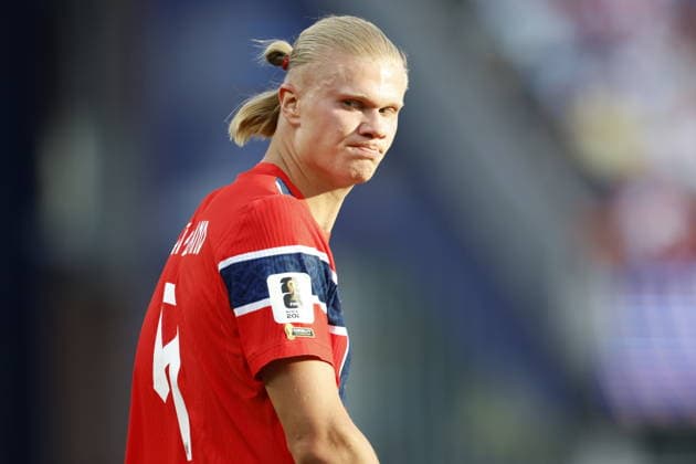 FIFA World Cup, WM, Weltmeisterschaft, Fussball 2026 - Group I - Iraq vs Norway Erling Haaland of Norway looks on during the FIFA World Cup 2026 group stage match Iraq against Norway, in Boston, USA, 16 June 2026. BOSTON United States  Copyright: xGREGxM.xCOOPERx