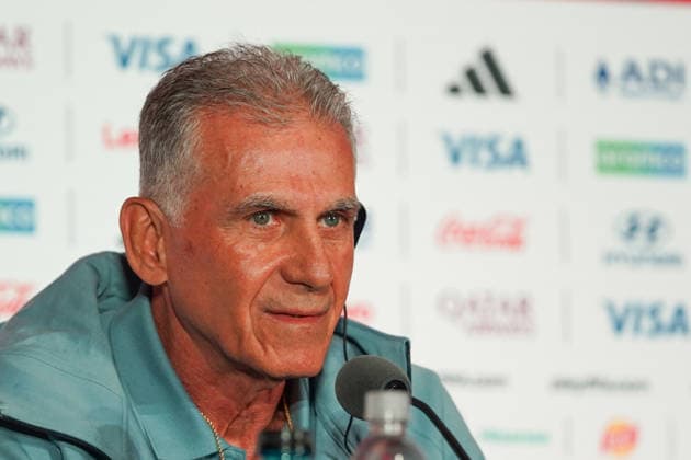 Ghana press conference, PK, Pressekonferenz - 2026 FIFA World Cup, WM, Weltmeisterschaft, Fussball Carlos QUEIROZ Head Coach of Ghana during the 2026 FIFA World Cup MD-1 Press Conference ahead of the Group L match between Ghana and Panama at Toronto Stadium. on June 16, 2026 in Toronto, Canada. (Photo by Leonardo Ramirez Eyepix Group) (Photo by Leonardo Ramirez Eyepix Group Eyepix via Nexpher Images) Toronto