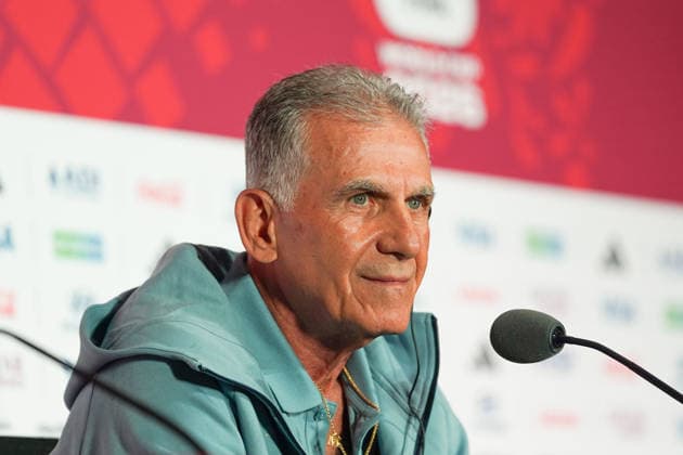 Ghana press conference, PK, Pressekonferenz - 2026 FIFA World Cup, WM, Weltmeisterschaft, Fussball Carlos QUEIROZ Head Coach of Ghana during the 2026 FIFA World Cup MD-1 Press Conference ahead of the Group L match between Ghana and Panama at Toronto Stadium. on June 16, 2026 in Toronto, Canada. (Photo by Leonardo Ramirez Eyepix Group) (Photo by Leonardo Ramirez Eyepix Group Eyepix via Nexpher Images) Toronto